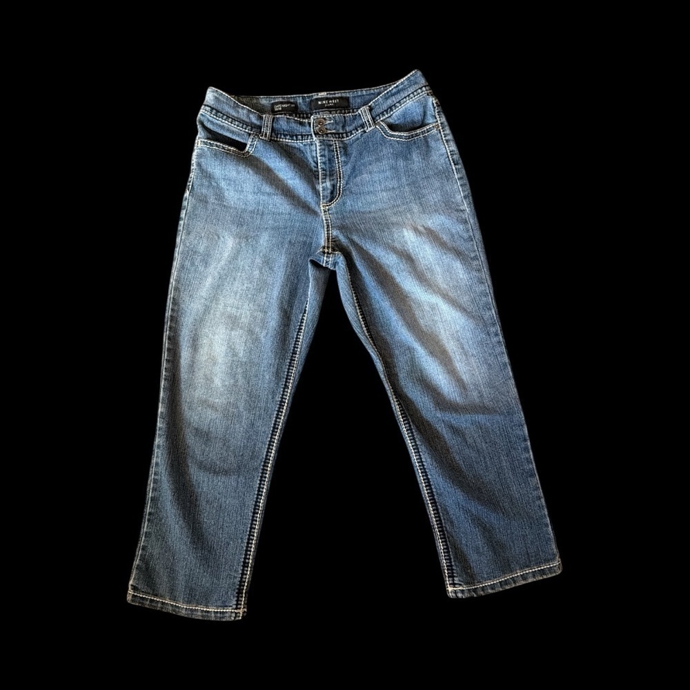 Nine West Women's Blue Boot Cut Jeans